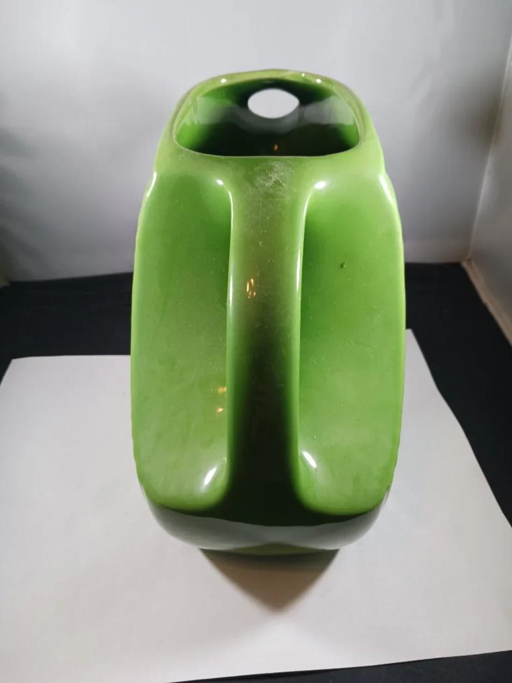 Fiestaware Green Disc Large Pitcher Homer Laughlin